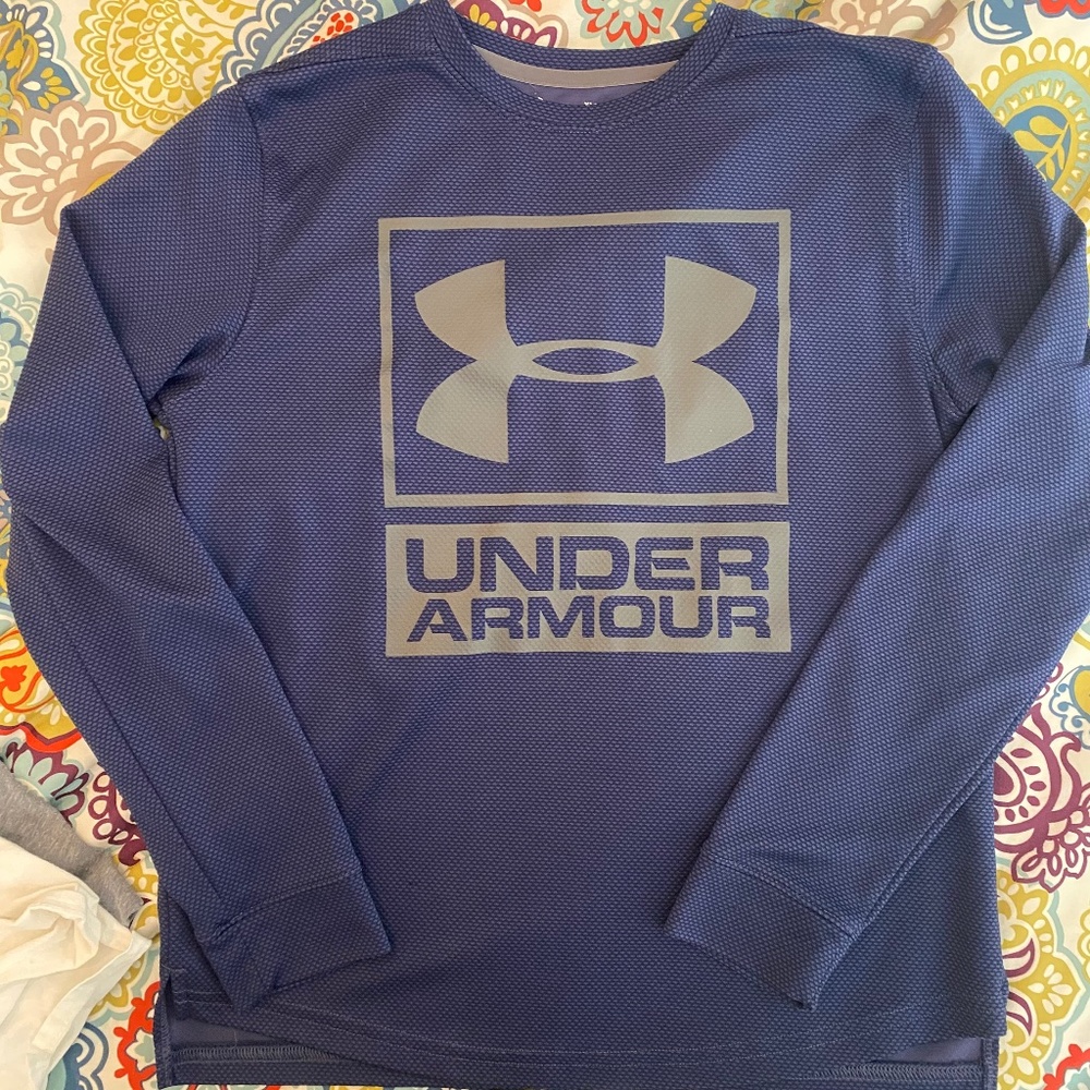 Boys Under Armour UA Tech long sleeve shirt